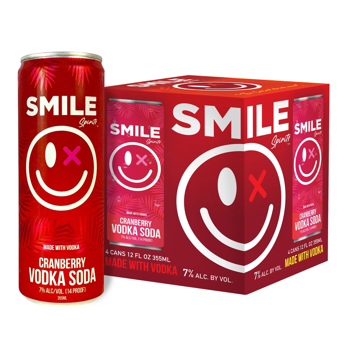Cranberry Vodka Soda Smile Spirits – Smile Spirits™️