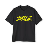 Oversized "SMILE brush" Tee
