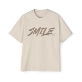 Oversized "SMILE brush" Tee