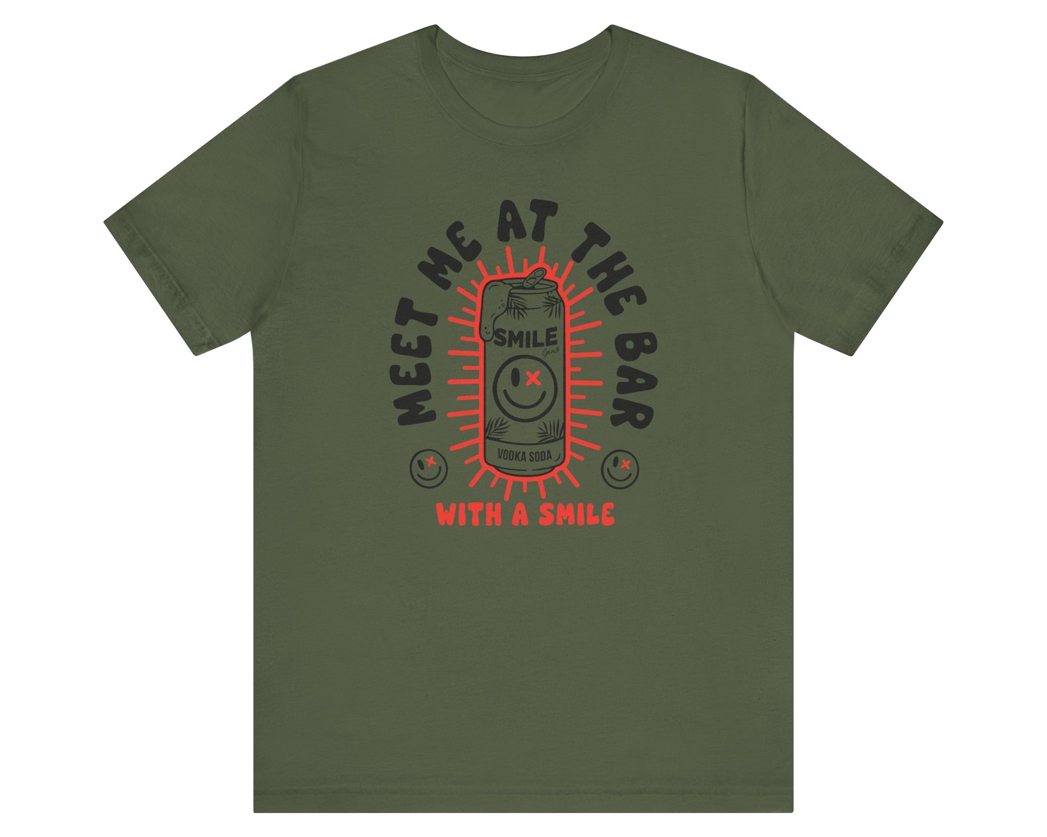 "Meet Me At The Bar" Smile T-Shirt