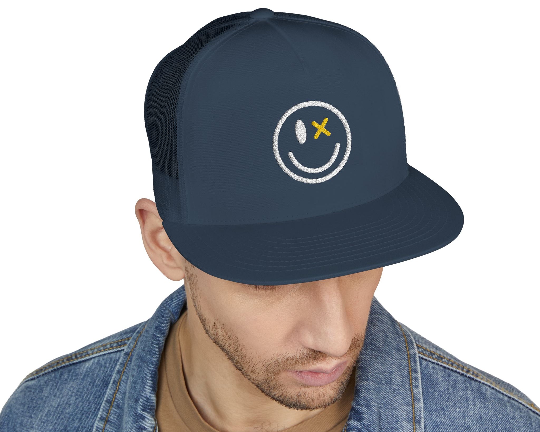 Smile Mesh Trucker Cap