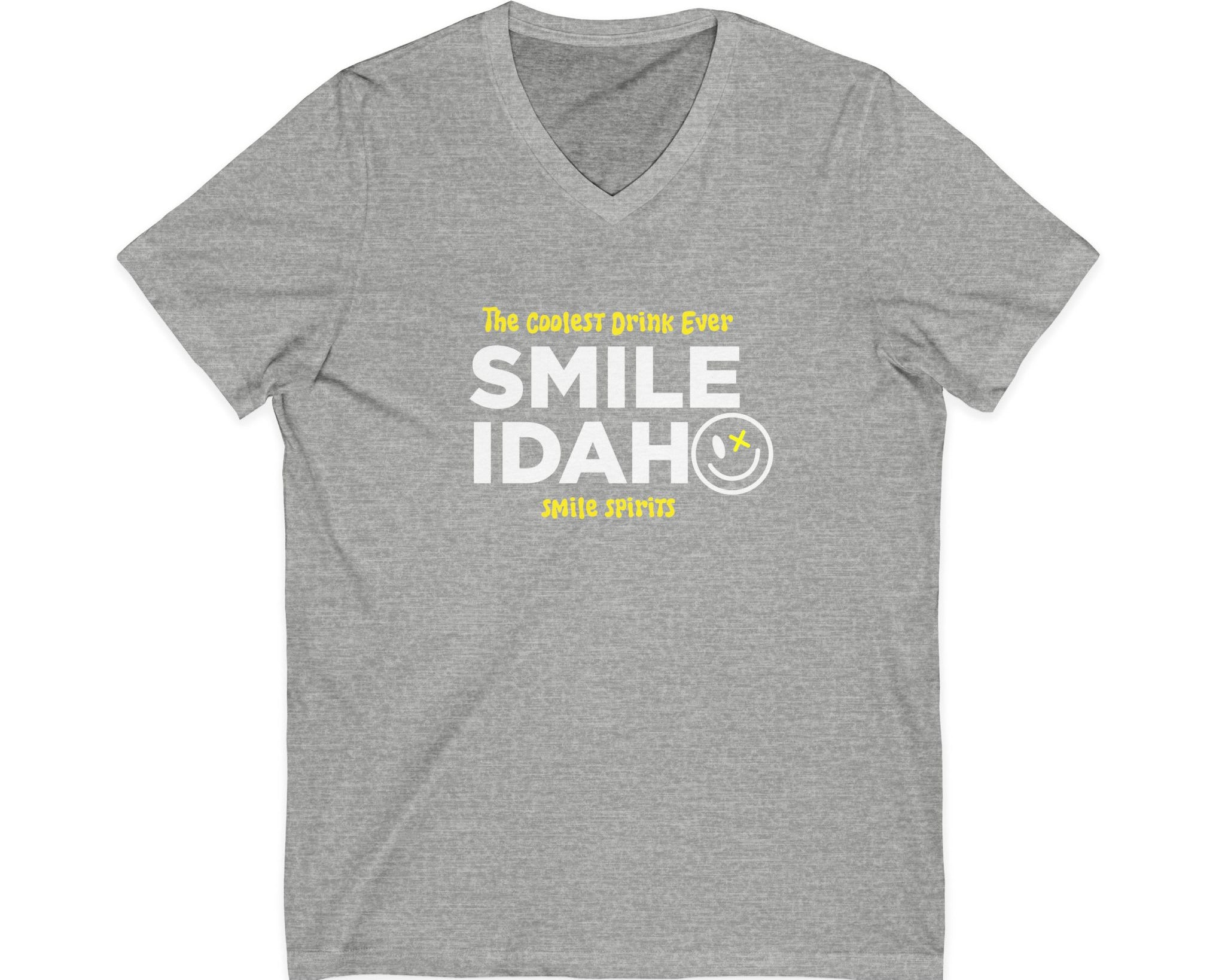 Smile Idaho V-Neck Tee