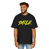 Oversized "SMILE brush" Tee