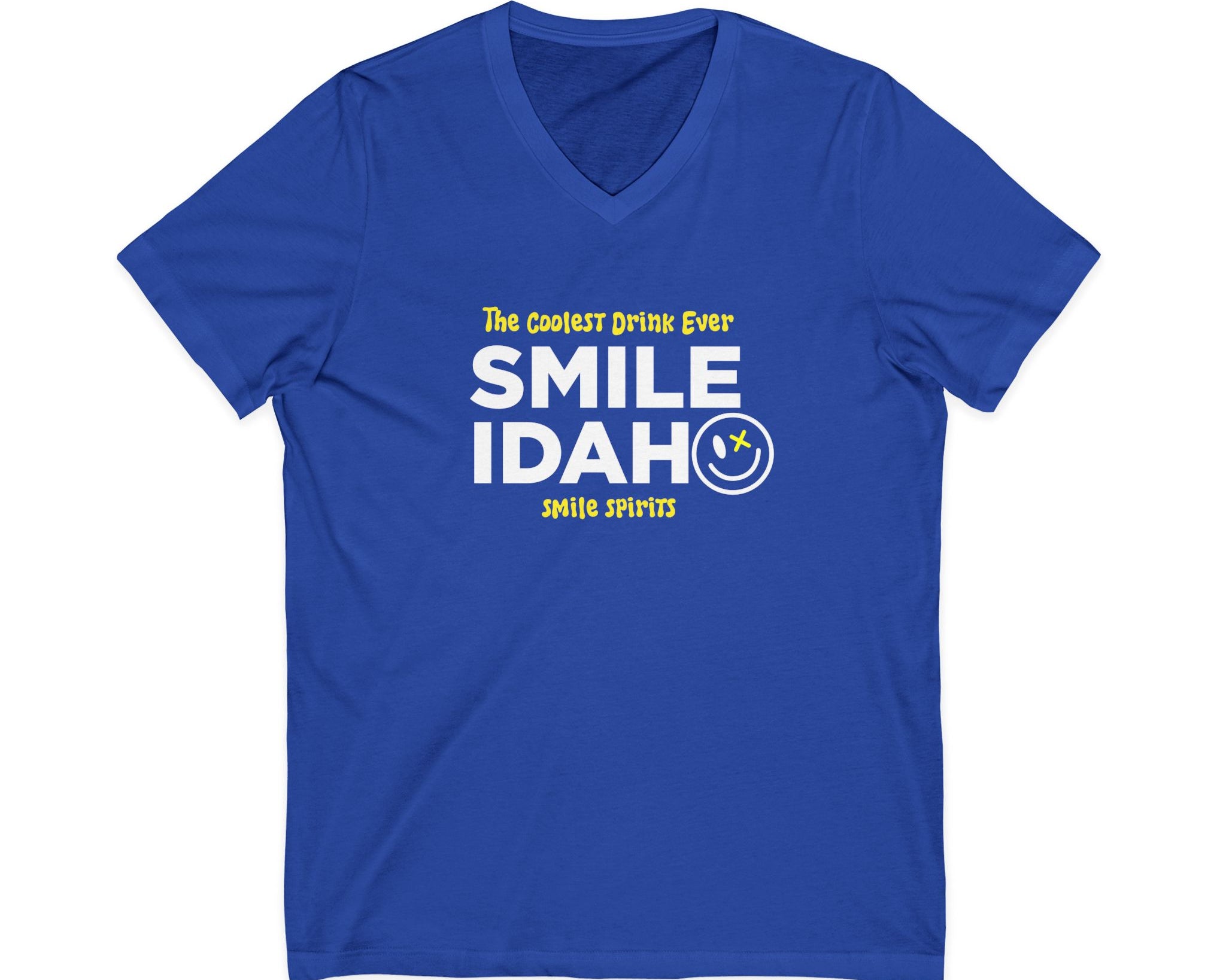Smile Idaho V-Neck Tee