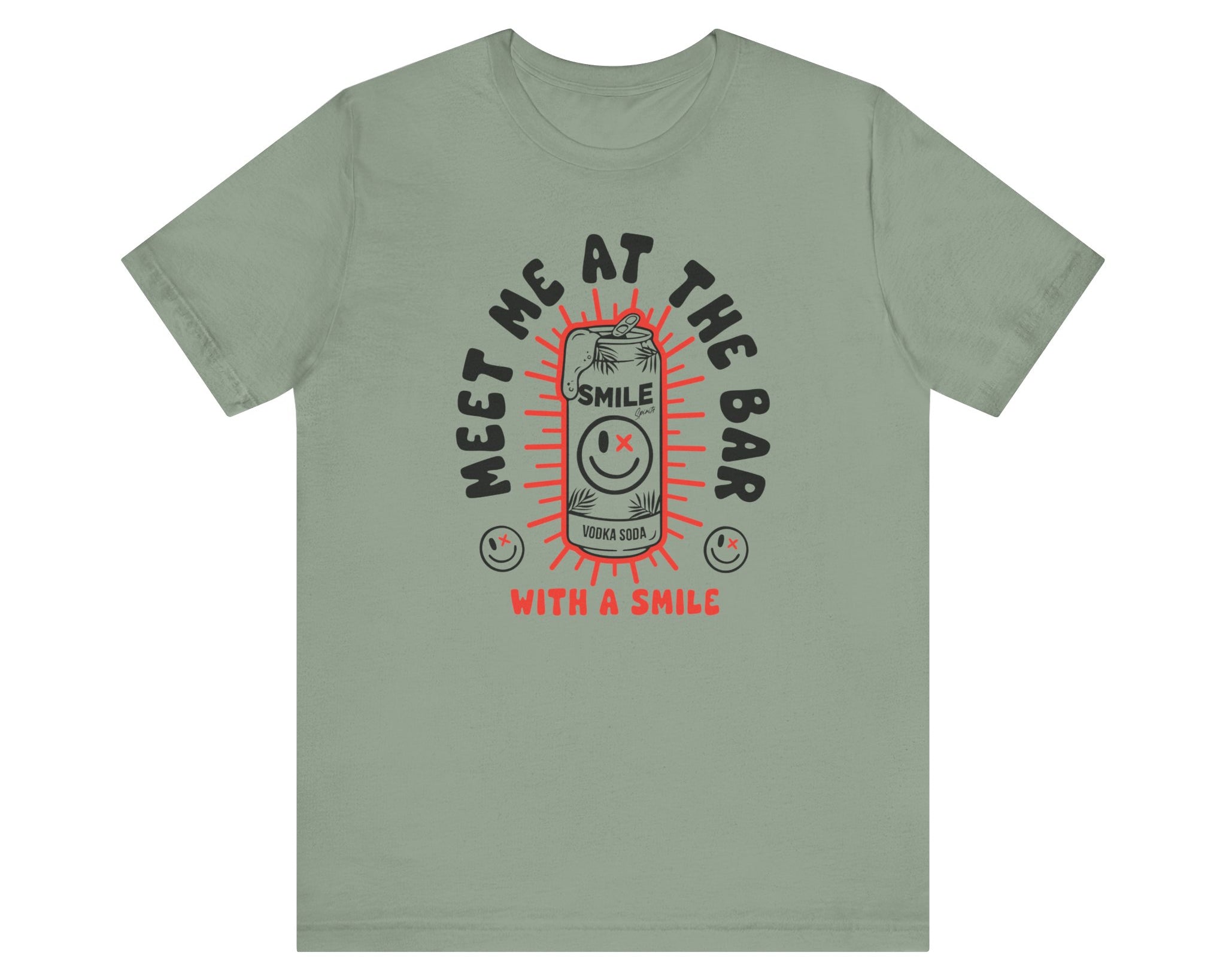 "Meet Me At The Bar" Smile T-Shirt