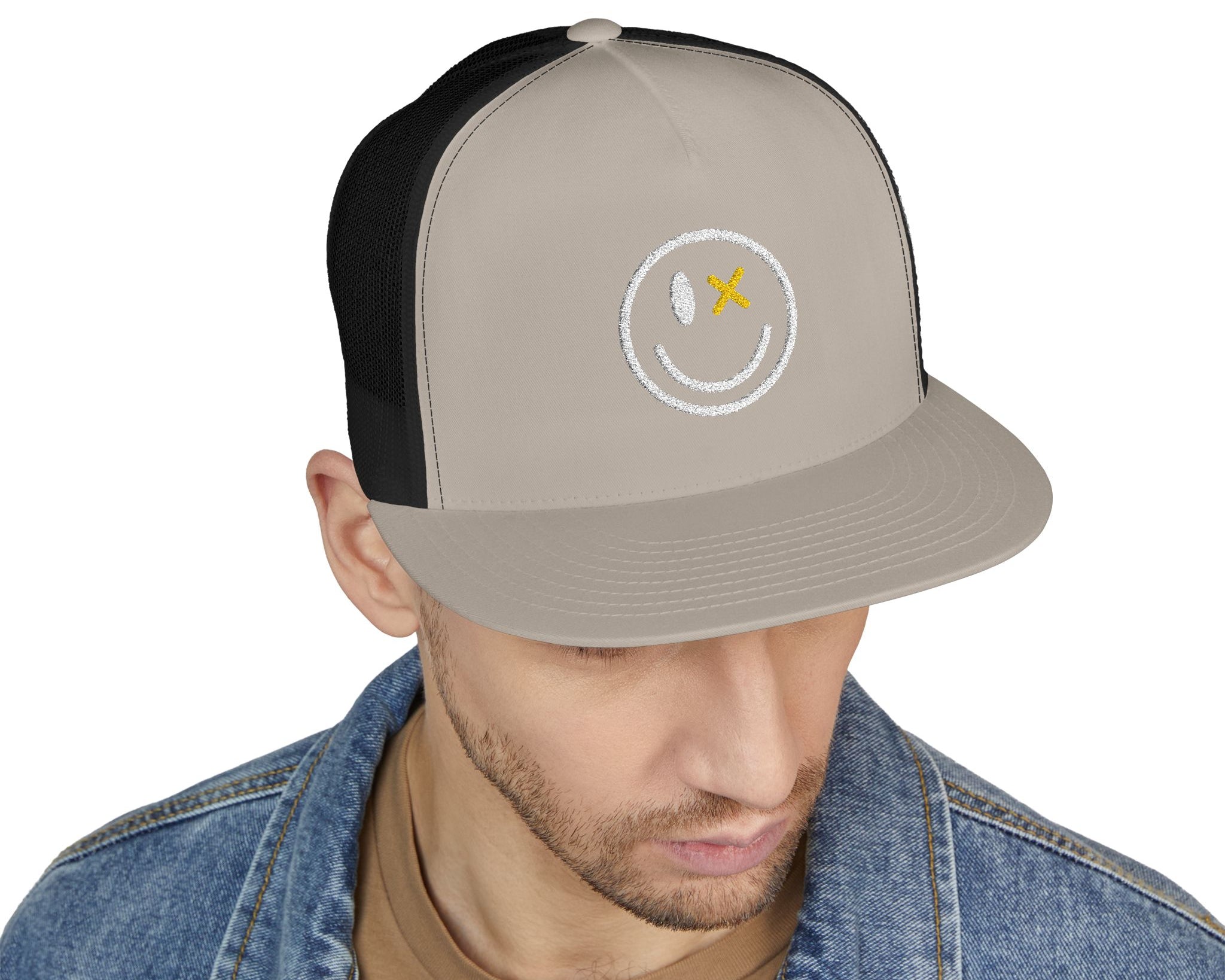 Smile Mesh Trucker Cap